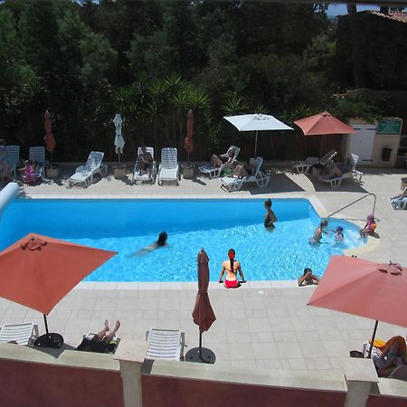 Hotel Et Studios Les Amandiers แซ็งต์-ราฟาเอล ภายนอก รูปภาพ